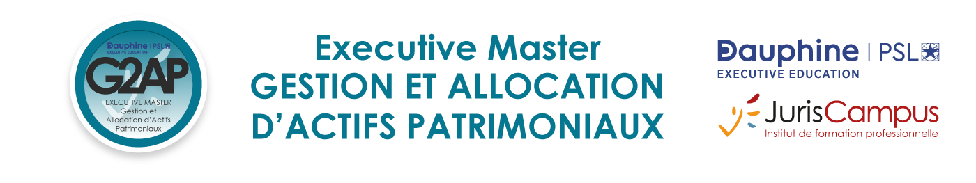 Executive Master Gestion et Allocation d'Actifs Patrimoniaux